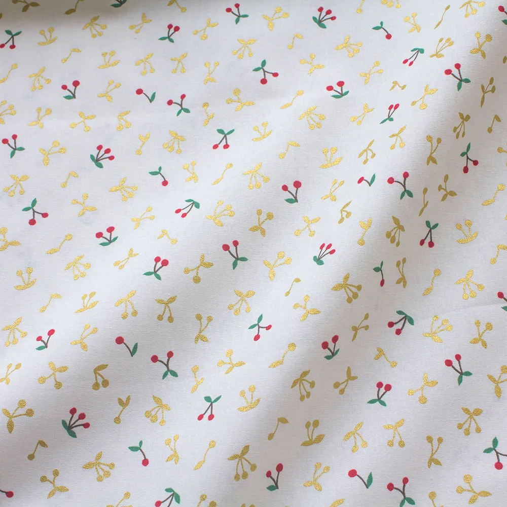50cm*110cm Japanese Bronzed Cotton FabricDIY Patchwork Fabrics Textile Quilting Cloth Fabric for sewing Cherry A
50cm*110cm Japanese Bronzed Cotton FabricDIY Patchwork Fabrics Textile Quilting Cloth Fabric for sewing Cherry A