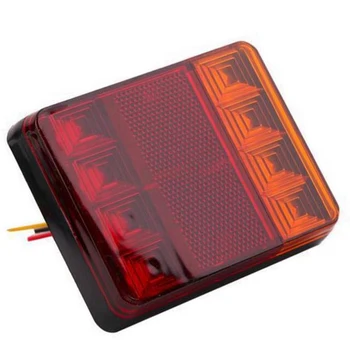 Car Assembly 12 V DC 1 Pair 8LED Trailer Waterproof For Truck Car Tail Rear Warning Lamps Truck Light RV Caravans
Car Assembly 12 V DC 1 Pair 8LED Trailer Waterproof For Truck Car Tail Rear Warning Lamps Truck Light RV Caravans