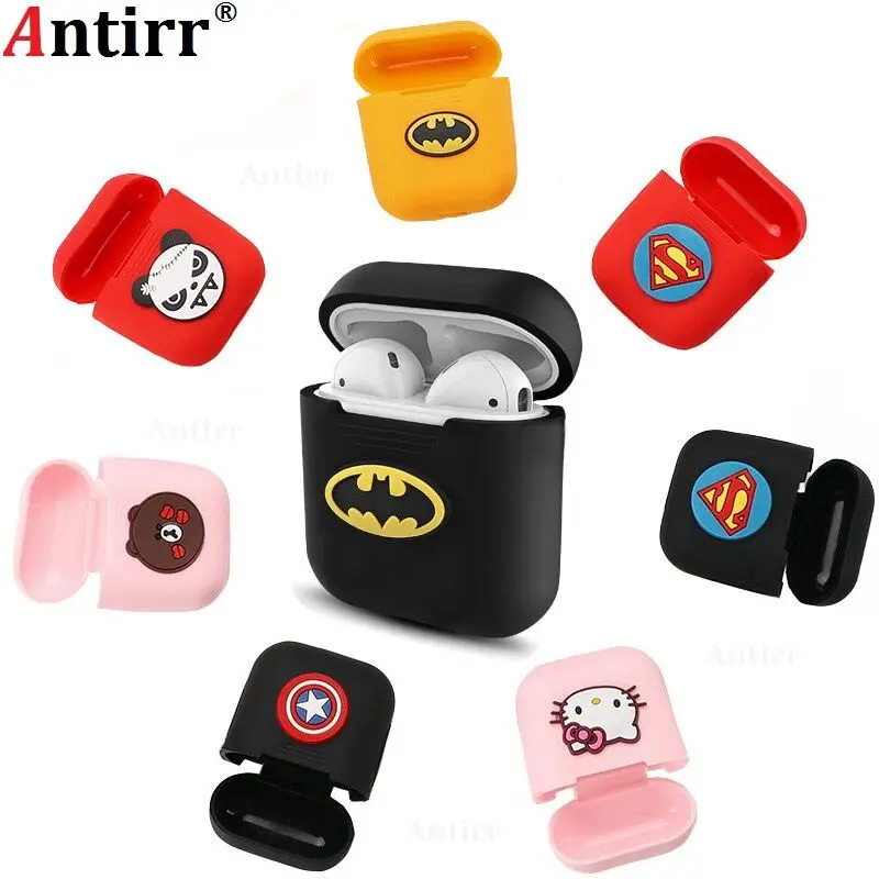 Newest Cute Bluetooth Wireless Earphone Case For Apple AirPods Silicone Charging Headphones Cases for Airpods Protective Cover
Newest Cute Bluetooth Wireless Earphone Case For Apple AirPods Silicone Charging Headphones Cases for Airpods Protective Cover