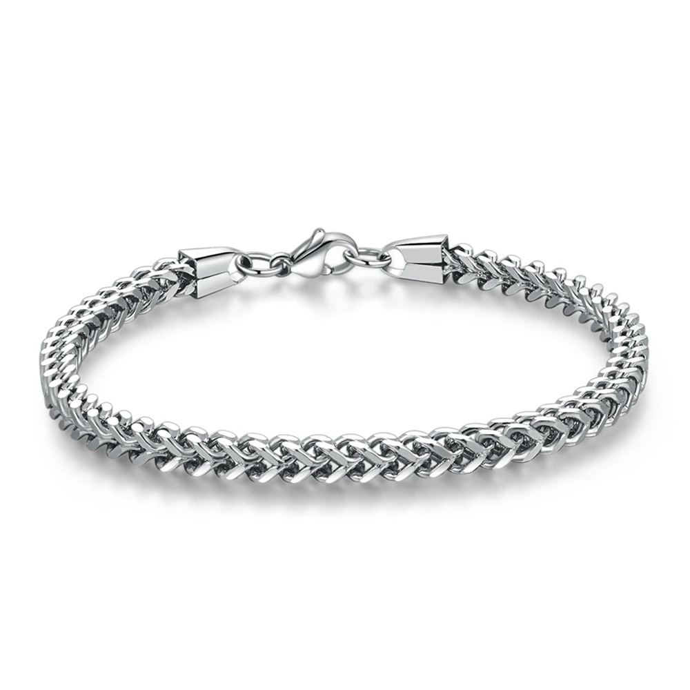 2017 Wholesale 4mm Stainless Steel Bracelet Chain lobster Clasp Bracelet 20cm Women Anel Hand Chain & Link Bracelet Trendy Charm
2017 Wholesale 4mm Stainless Steel Bracelet Chain lobster Clasp Bracelet 20cm Women Anel Hand Chain & Link Bracelet Trendy Charm