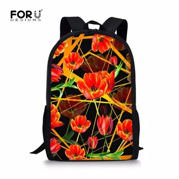 FORUDESIGNS Girls School Bags Flowers Pattern School Backpack Orthopedical Satchel Schoolbag Students Book Bags Mochila Escolar
FORUDESIGNS Girls School Bags Flowers Pattern School Backpack Orthopedical Satchel Schoolbag Students Book Bags Mochila Escolar