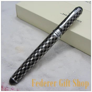 Jinhao J50 Chessboard pattern Stainless Steel Rollerball Pen metal Gift Ball Pen 6 Color Optional
Jinhao J50 Chessboard pattern Stainless Steel Rollerball Pen metal Gift Ball Pen 6 Color Optional