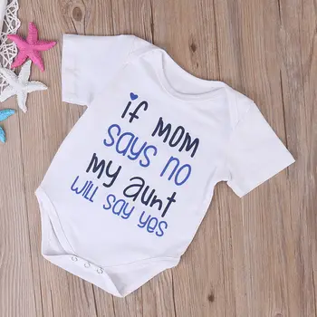 Summer Newborn Baby Kids Girl Boy Bodysuit Clothes Letter Cotton Outfits Sunsuit Children Clothing
Summer Newborn Baby Kids Girl Boy Bodysuit Clothes Letter Cotton Outfits Sunsuit Children Clothing