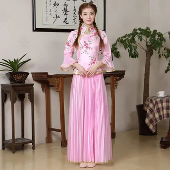 Ancient Women Flower Graduation Party Dress Oriental Bridesmaid Wedding Cheongsam Suit Elegant Chinese Female Banquet Qipao Set
Ancient Women Flower Graduation Party Dress Oriental Bridesmaid Wedding Cheongsam Suit Elegant Chinese Female Banquet Qipao Set