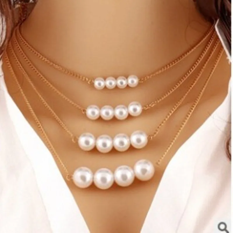 free shipping Trend explosion models sided pearl necklace multilayer metal size Foreign Trade upscale jewelry chain clavicle
free shipping Trend explosion models sided pearl necklace multilayer metal size Foreign Trade upscale jewelry chain clavicle