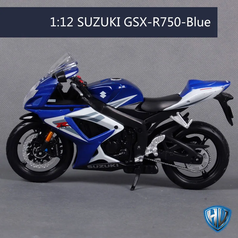 MAISTO 1:12 SUZUKI GSX-R750 31153 MOTORCYCLE BIKE DIECAST MODEL TOY GIFT 