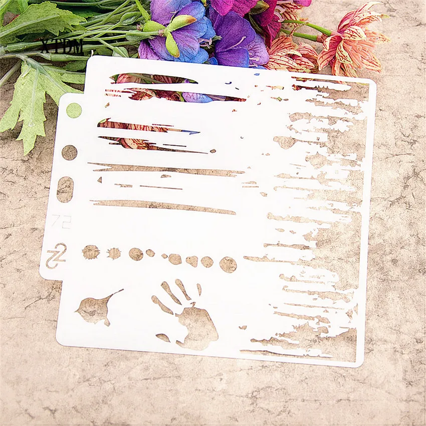 Palm plastic mold shield DIY cake scrapbook stencils hollow Embellishments printing lace ruler Valentine's Day
Palm plastic mold shield DIY cake scrapbook stencils hollow Embellishments printing lace ruler Valentine's Day