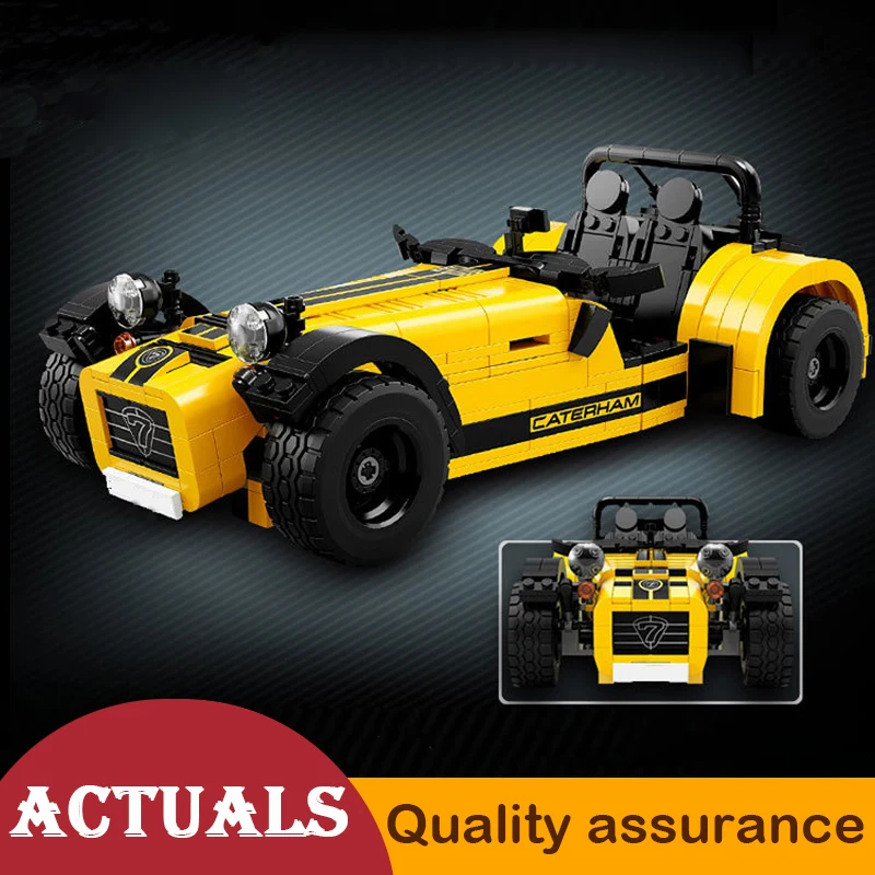 21008 Caterham Seven 620R Supercar Building Blocks Racing DIY Model Brick Kid Compatible legoed Ideas 21307 Classic Car Model
21008 Caterham Seven 620R Supercar Building Blocks Racing DIY Model Brick Kid Compatible legoed Ideas 21307 Classic Car Model