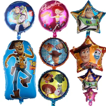50Pcs toy story 4 balloons 18inch and 3D cartoon foil balloons woody Buzz Lightyear birthday balloons for party supplies
50Pcs toy story 4 balloons 18inch and 3D cartoon foil balloons woody Buzz Lightyear birthday balloons for party supplies