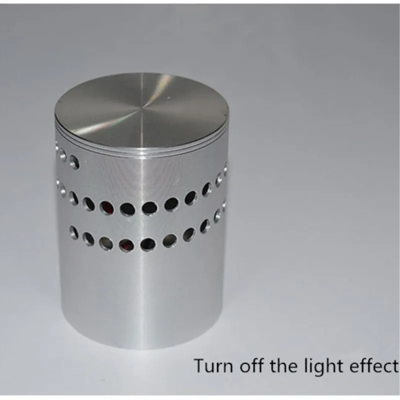 Led spiral aluminum wall lamp (10)