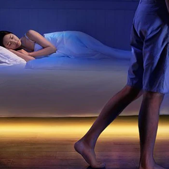 PIR LED Strip Motion Sensor LED Strip 1.2M 36Led 1.5M 45Led Waterproof Warm White Automatic Shut Off Timer Bed Light
PIR LED Strip Motion Sensor LED Strip 1.2M 36Led 1.5M 45Led Waterproof Warm White Automatic Shut Off Timer Bed Light