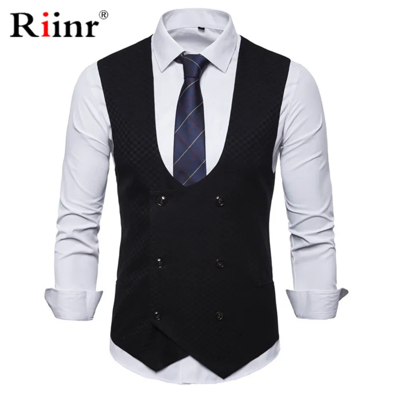 Men Vests Double Breasted Gentlemen Mens Shawl Collar Soild Vests Suit For male Vest Business Chalecos Para Hombre
Men Vests Double Breasted Gentlemen Mens Shawl Collar Soild Vests Suit For male Vest Business Chalecos Para Hombre