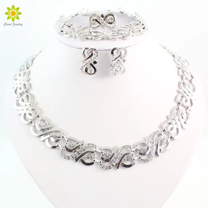 African Beads Jewelry Sets Crystal Necklace Set Nigerian Wedding Accessories Bridal Collare Costume Necklace Earrings Set
African Beads Jewelry Sets Crystal Necklace Set Nigerian Wedding Accessories Bridal Collare Costume Necklace Earrings Set