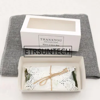 200pcs cake box with window baking roll cake kraft paper gift packaging box wedding kids birthday home party supplies
200pcs cake box with window baking roll cake kraft paper gift packaging box wedding kids birthday home party supplies