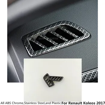Car Styling Garnish Detector Trim Carbon Fibre Front Air Condition Outlet Vent 2pcs For Renault Koleos 2017 2018 2019 2020
Car Styling Garnish Detector Trim Carbon Fibre Front Air Condition Outlet Vent 2pcs For Renault Koleos 2017 2018 2019 2020
