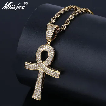 MISSFOX Hip Hop Anhe Key Men's Personalized Necklace 24K Gold Plated AAA Cubic Zirconia Delta Sigma Theta Letter Name Necklace
MISSFOX Hip Hop Anhe Key Men's Personalized Necklace 24K Gold Plated AAA Cubic Zirconia Delta Sigma Theta Letter Name Necklace