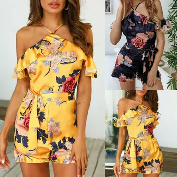 Women's jumpsuit party jumpsuit mini shorts pants sexy retro summer print
Women's jumpsuit party jumpsuit mini shorts pants sexy retro summer print