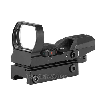 FIRE WOLF Red Dot Scope 11mm / 20mm Rail Reflex Optics Sight Hunting Rifle Airsoft Tactical Sniper Accessories
FIRE WOLF Red Dot Scope 11mm / 20mm Rail Reflex Optics Sight Hunting Rifle Airsoft Tactical Sniper Accessories