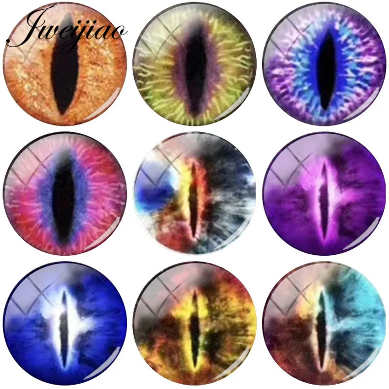 JWEIJIAO Round Glass Cabochon Animal Dragon Eyes Images Dome DIY Brooch Earring Keychain Necklace Demo Flat Back Making Findings
JWEIJIAO Round Glass Cabochon Animal Dragon Eyes Images Dome DIY Brooch Earring Keychain Necklace Demo Flat Back Making Findings
