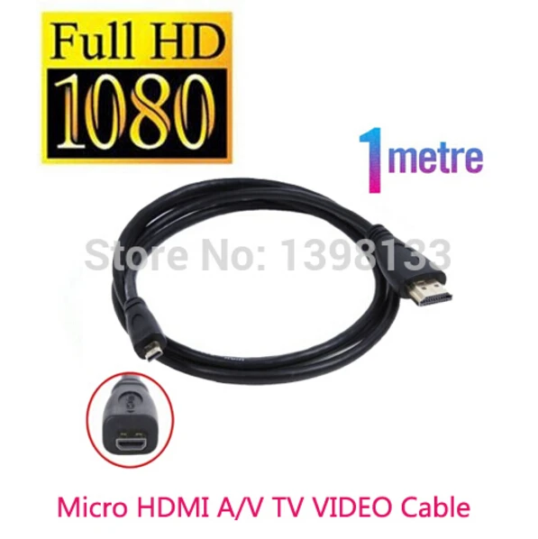 Micro Hdmi 1.0m Cable to TV HDTV For Asus Transformer Book T100ta T100 Chi Tablet
Micro Hdmi 1.0m Cable to TV HDTV For Asus Transformer Book T100ta T100 Chi Tablet