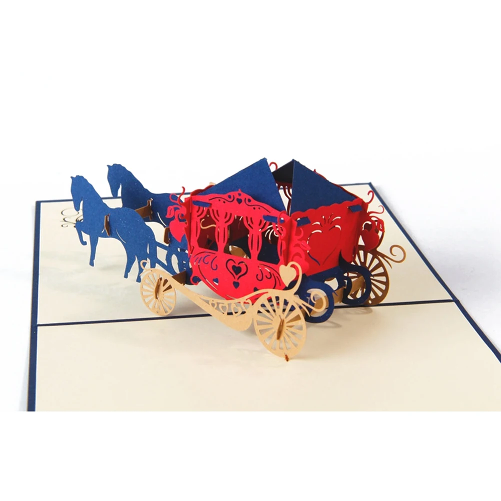 Carriage 3D Pop Up Holiday Greeting Card Cat Box Animal Christmas Thanksgiving Birthday Gift
Carriage 3D Pop Up Holiday Greeting Card Cat Box Animal Christmas Thanksgiving Birthday Gift