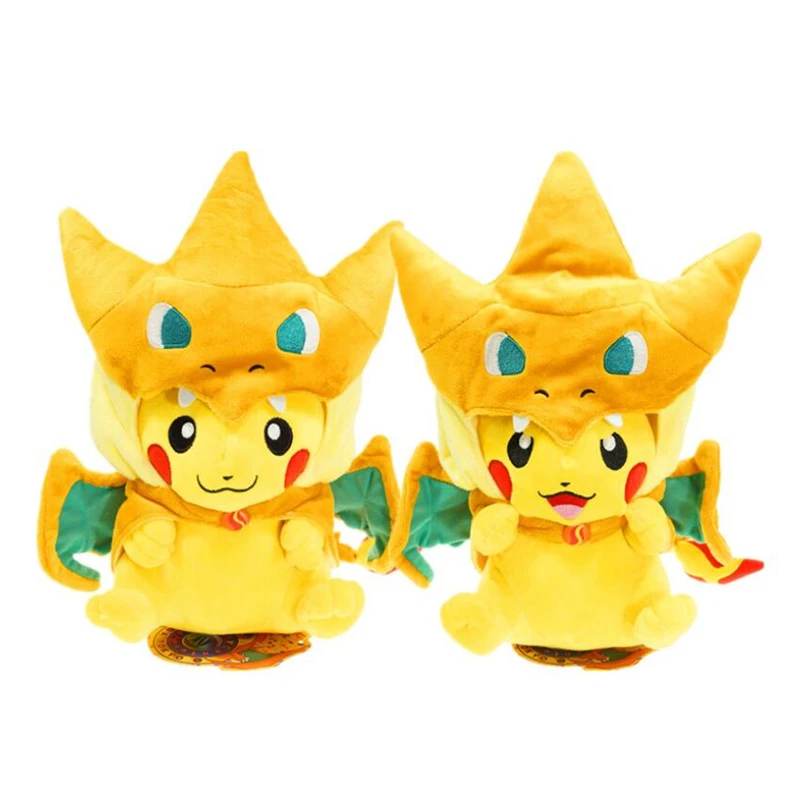 Cartoon Plush Toys Pikachu Cosplay Mega Charizard Cotton Stuffed Animals Dolls Children Toys For Children Christmas Gifts
Cartoon Plush Toys Pikachu Cosplay Mega Charizard Cotton Stuffed Animals Dolls Children Toys For Children Christmas Gifts
