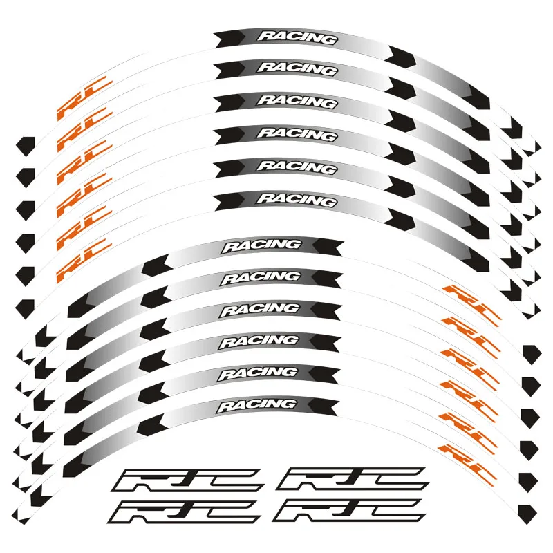 New high quality 12 Pcs Fit Motorcycle Wheel Sticker stripe Reflective Rim For KTM RC 125 200 250 390
New high quality 12 Pcs Fit Motorcycle Wheel Sticker stripe Reflective Rim For KTM RC 125 200 250 390