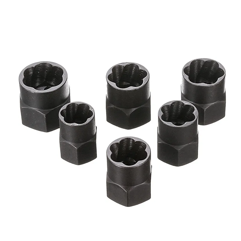 New 10pcs/Set High Hat Damaged Bolts Nuts Screws Remover Extractor Removal Tools Set Threading Tool Kit Black Nuts
New 10pcs/Set High Hat Damaged Bolts Nuts Screws Remover Extractor Removal Tools Set Threading Tool Kit Black Nuts
