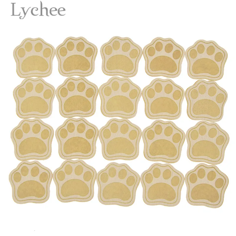 Lychee 20pcs Dog Footprint Design PU Leather Labels Creative Embossed Tags for Garment Bags DIY Sewing Accessories
Lychee 20pcs Dog Footprint Design PU Leather Labels Creative Embossed Tags for Garment Bags DIY Sewing Accessories