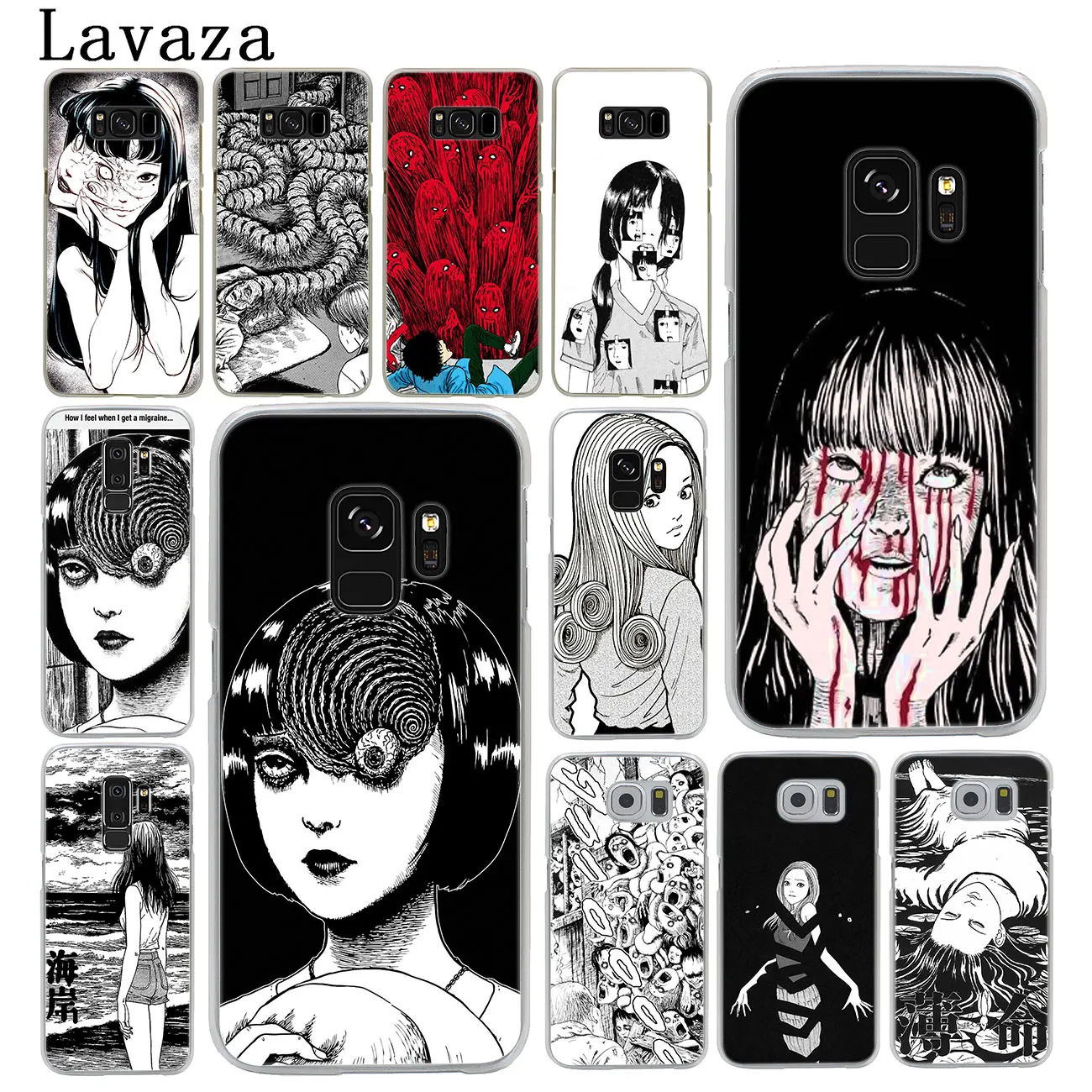 Lavaza Junji Ito Tees Horror Phone Shell Case for Samsung Galaxy S10 E S10E S8 S9 Plus S6 S7 Edge Cover
Lavaza Junji Ito Tees Horror Phone Shell Case for Samsung Galaxy S10 E S10E S8 S9 Plus S6 S7 Edge Cover