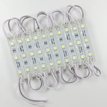 20PCS LED Module 5050 3 LED DC12V Waterproof Advertisement Design LED Modules Super Bright Lighting White/Warm white color
20PCS LED Module 5050 3 LED DC12V Waterproof Advertisement Design LED Modules Super Bright Lighting White/Warm white color