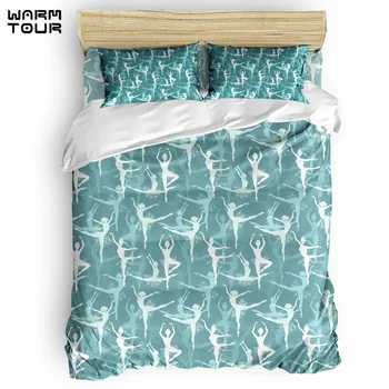 WARMTOUR Duvet Cover Ballet Dancer Duvet Cover Set 4 Piece Bedding Set For Beds DHL Shipping Methods 
WARMTOUR Duvet Cover Ballet Dancer Duvet Cover Set 4 Piece Bedding Set For Beds DHL Shipping Methods