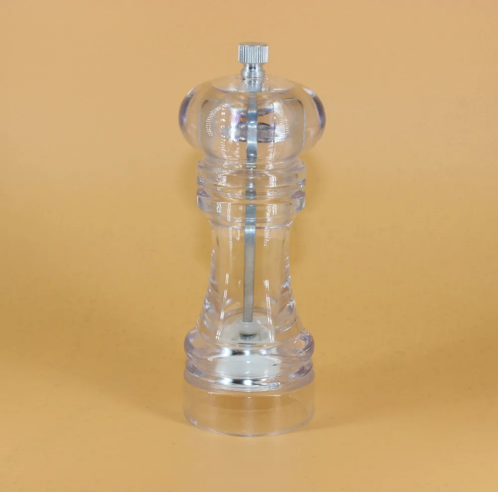 Transparent pepper mill Transparent Sea Salt Mill 6 inches Ceramic grinding core pepper mill
Transparent pepper mill Transparent Sea Salt Mill 6 inches Ceramic grinding core pepper mill