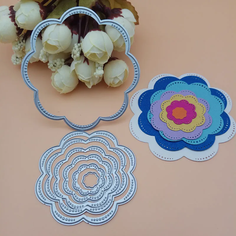 7PCS Circle Frame Flower Metal Cutting Dies Stencils Scrapbooking Die Cuts DIY Embossing Photo Album Cards Making Kit Craft Dies
7PCS Circle Frame Flower Metal Cutting Dies Stencils Scrapbooking Die Cuts DIY Embossing Photo Album Cards Making Kit Craft Dies
