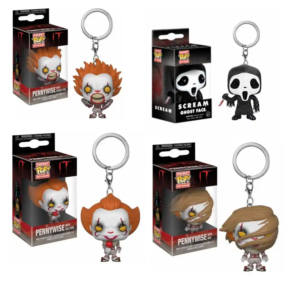 pennywise pop keychain