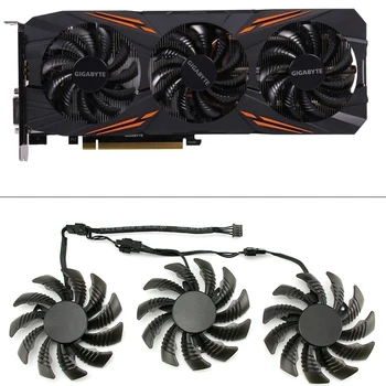 75MM T128010SU PC Cooling Fans For Gigabyte AORUS GTX 1080 1070 Ti G1 Gaming Fan GTX 1070Ti G1 Gaming GPU Video Card Cooler Fan
75MM T128010SU PC Cooling Fans For Gigabyte AORUS GTX 1080 1070 Ti G1 Gaming Fan GTX 1070Ti G1 Gaming GPU Video Card Cooler Fan