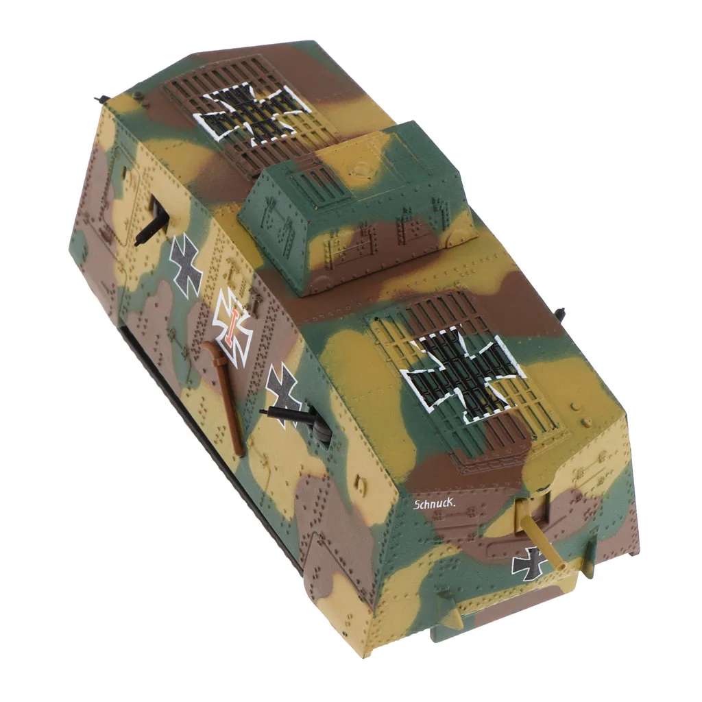 1:72 German A7V Main Battle Tank Heavy Panzer Model Army Armored Vehicle Model Collectibles Playset Home Decor camouflage
1:72 German A7V Main Battle Tank Heavy Panzer Model Army Armored Vehicle Model Collectibles Playset Home Decor camouflage