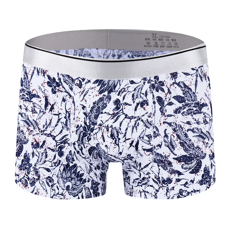 2018 New Male Panties Breathable Boxers Polyester Men Underwear U Convex Pouch Sexy Underpants Printed Leaves Homewear Shorts
2018 New Male Panties Breathable Boxers Polyester Men Underwear U Convex Pouch Sexy Underpants Printed Leaves Homewear Shorts