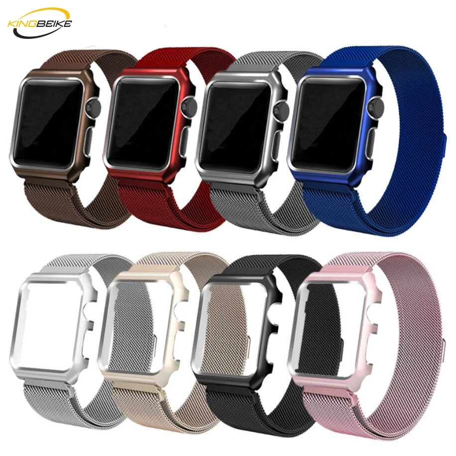 Milanese Watchband+Frame For Apple Watch Series 1 2 3 38mm 42mm Bracelet iwatch Alloy Frame Strap Smart Watches Metal Band
Milanese Watchband+Frame For Apple Watch Series 1 2 3 38mm 42mm Bracelet iwatch Alloy Frame Strap Smart Watches Metal Band