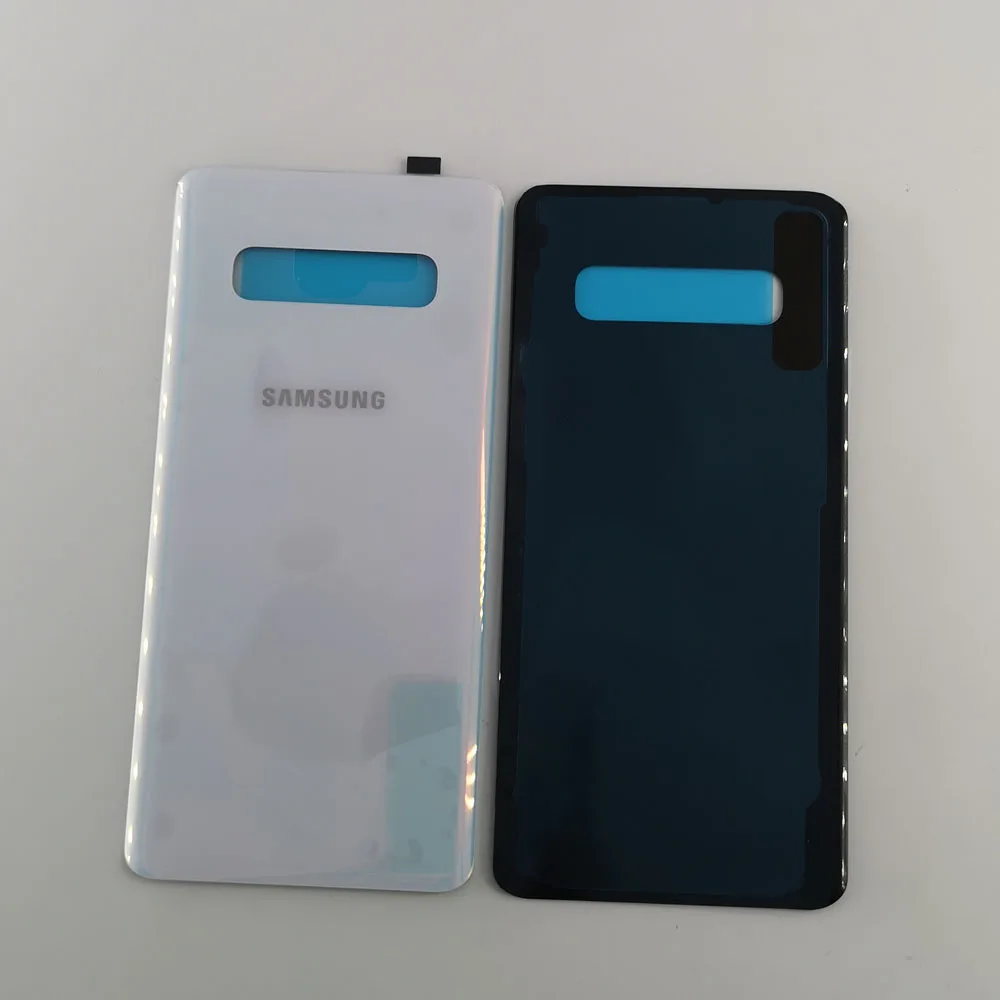 Для Samsung Galaxy S10 Plus задняя крышка батарейного отсека 3D стеклянная корпуса Замена +