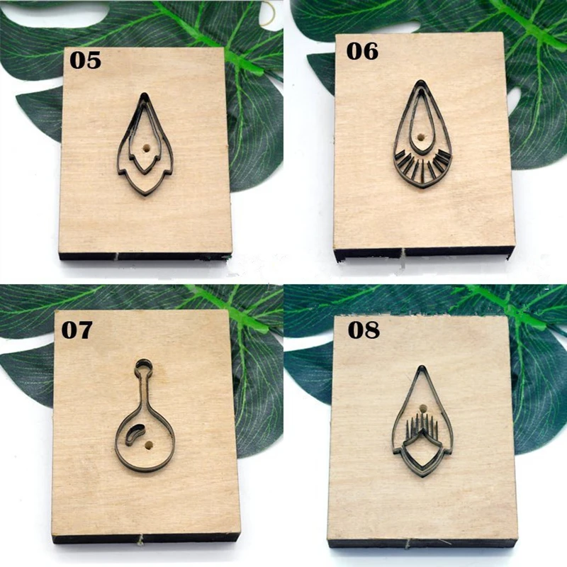 Leather Die Cutter Japan Steel Blade Rule Die Cut Steel Punch tool Drop Earrings Cutting Mold Wood Dies for Leather Crafts
Leather Die Cutter Japan Steel Blade Rule Die Cut Steel Punch tool Drop Earrings Cutting Mold Wood Dies for Leather Crafts