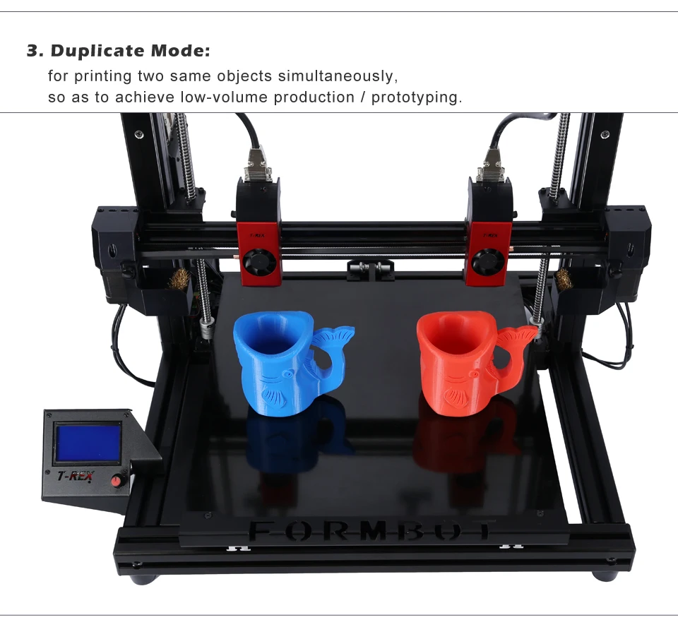 FORMBOT Large Format Multifunction 3D Printer T-Rex 2+ with