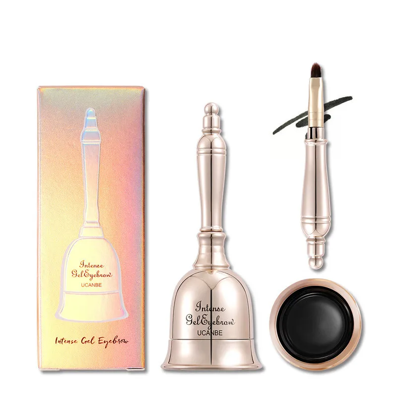 Water Proof with Brush Make-up Make-up Bell-shaped Eyebrow Gel 3 Color 3D Eye Brow Enhancer Cream Long-lasting Cosmetic TSLM1
Water Proof with Brush Make-up Make-up Bell-shaped Eyebrow Gel 3 Color 3D Eye Brow Enhancer Cream Long-lasting Cosmetic TSLM1