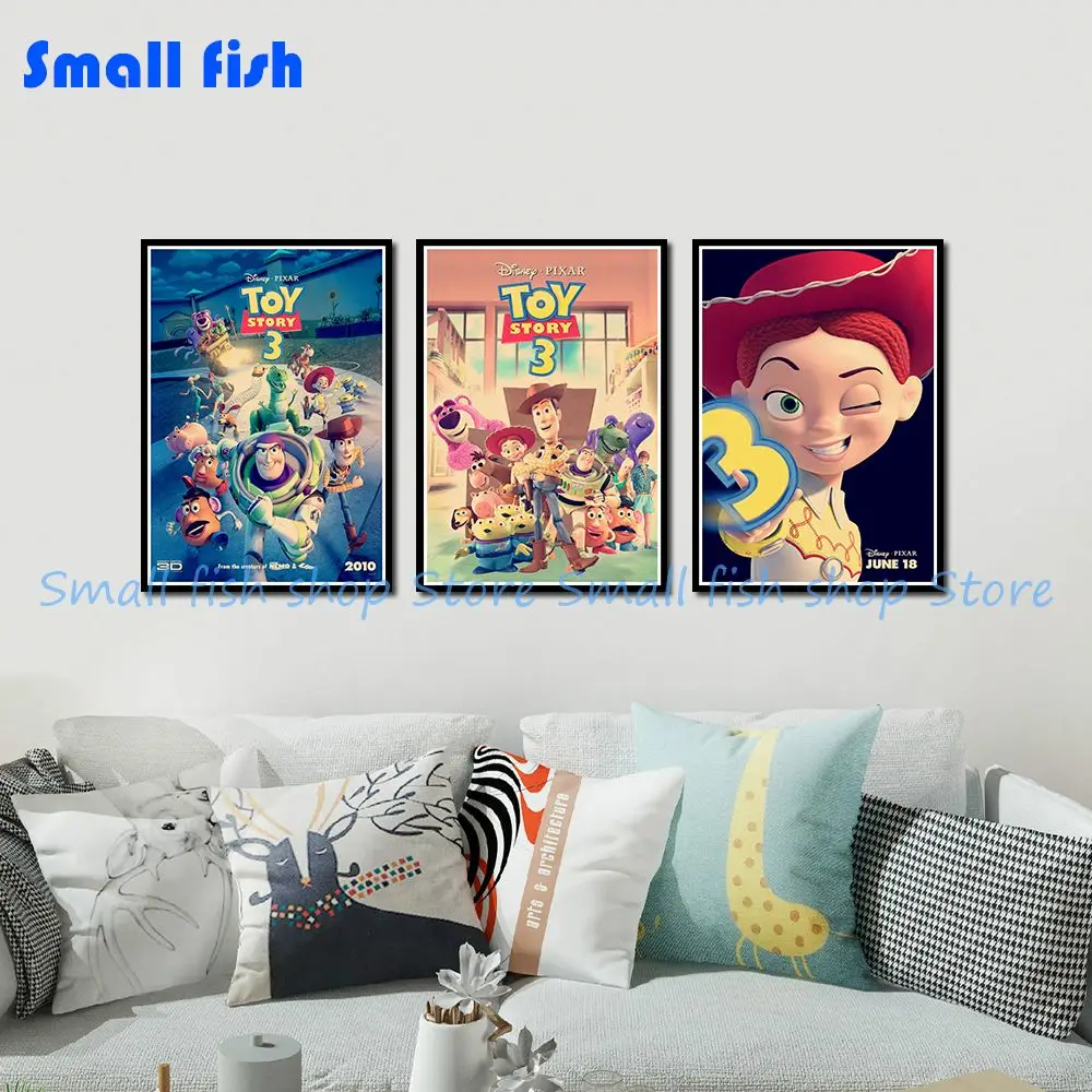 Toy Story B Home Furnishing decoration Kraft Movie Poster Drawing core Wall stickers 42*30 cm
Toy Story B Home Furnishing decoration Kraft Movie Poster Drawing core Wall stickers 42*30 cm