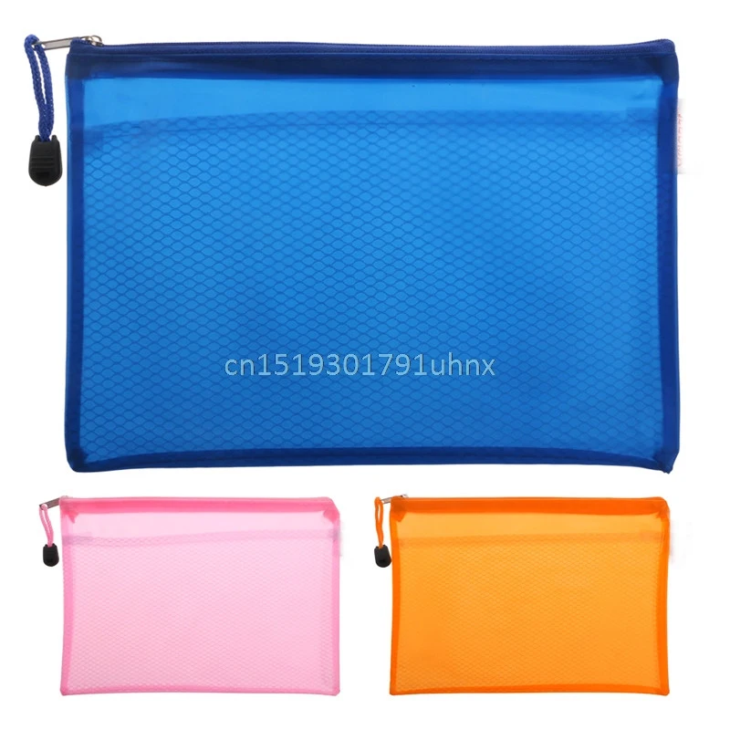 A5 PVC Document Bag Zipper File Pocket Storage Organizer Office School Waterproof
A5 PVC Document Bag Zipper File Pocket Storage Organizer Office School Waterproof