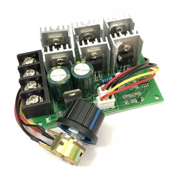 NEW PWM DC motor governor 12v/24v/36v/48v high power 40A DC brush motor controller 2000W Module
NEW PWM DC motor governor 12v/24v/36v/48v high power 40A DC brush motor controller 2000W Module