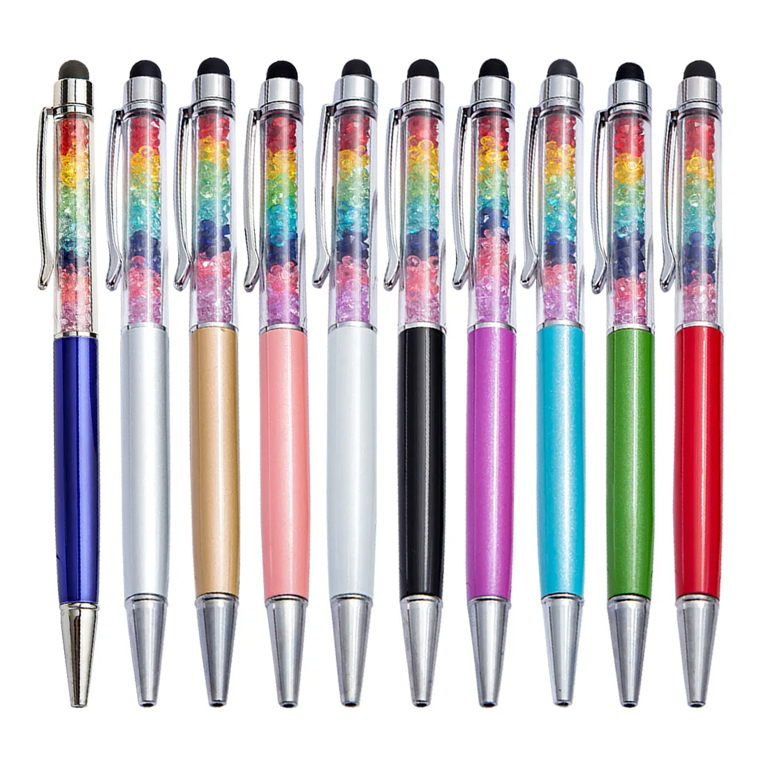 Creative Crystal Pen Diamond Ballpoint Pen Stylus Touch Screen Pen Multi function Pen School Supplies
Creative Crystal Pen Diamond Ballpoint Pen Stylus Touch Screen Pen Multi function Pen School Supplies