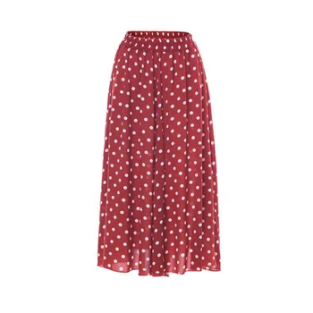 Retro Vintage Polka Dot Print Midi Skirts Womens High Waist Casual Summer Office Skirt Boho Loose Long Maxi Pleated Skirt Faldas
Retro Vintage Polka Dot Print Midi Skirts Womens High Waist Casual Summer Office Skirt Boho Loose Long Maxi Pleated Skirt Faldas