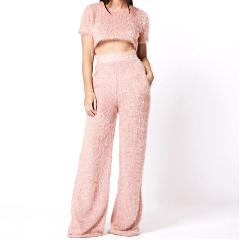 Womens Two Piece Sets 2018 Fashion Women Clothing Set Women Tassels Short Sleeve Crop Tops Flared Pants Sexy Office Lady Costume
Womens Two Piece Sets 2018 Fashion Women Clothing Set Women Tassels Short Sleeve Crop Tops Flared Pants Sexy Office Lady Costume