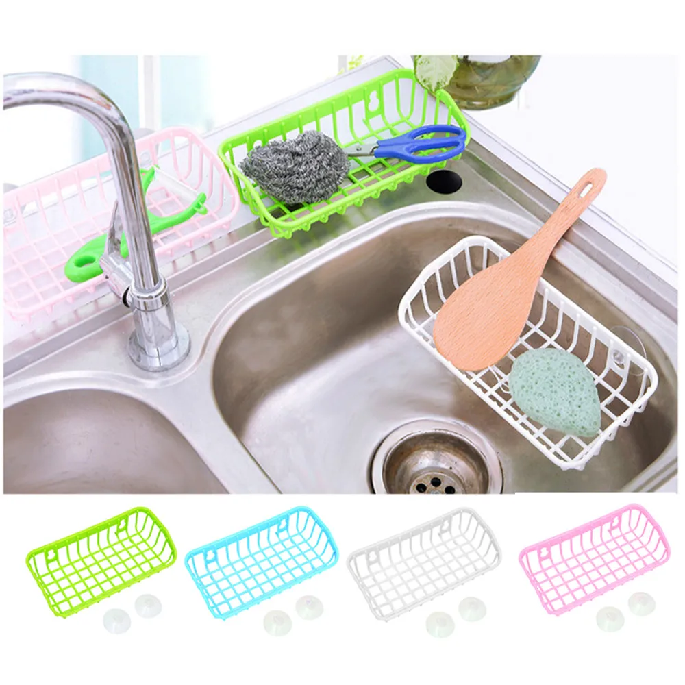 Double Suction Cup Kitchen Drainage Shelf Multifunctional Sponge Storage Rack Basket Wash Cloth Or Toilet Soap Shelf Organizer
Double Suction Cup Kitchen Drainage Shelf Multifunctional Sponge Storage Rack Basket Wash Cloth Or Toilet Soap Shelf Organizer